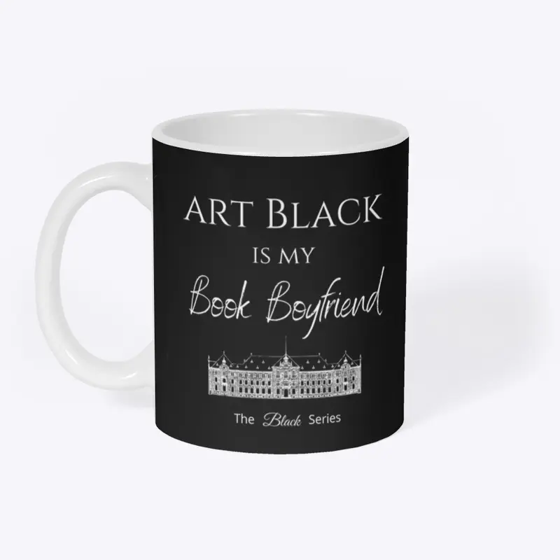 Art Black BFF Mug